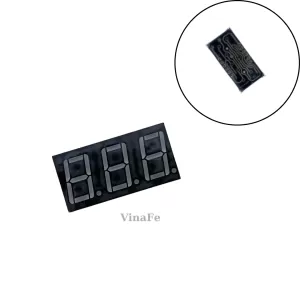 LED 7 Đoạn 0.56 Inch 3 Số Màu Đỏ Âm Chung FJ5361AH